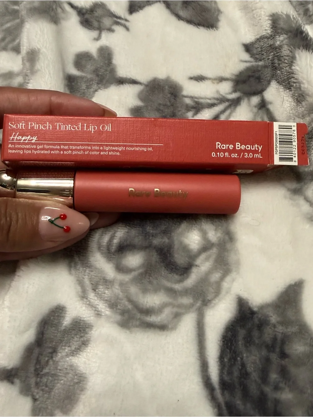 Rare Beauty Soft Pinch Tinted Lip Oil - Warm Coral (Happy) & Honesty